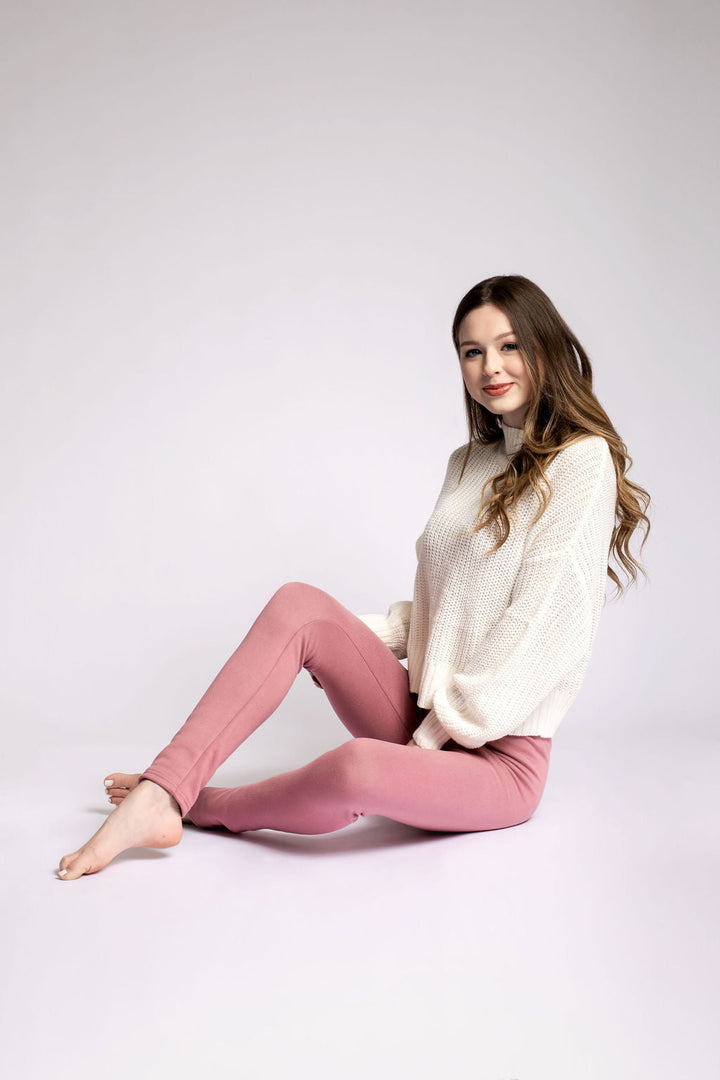 Pink - Cozy Lined Leggings