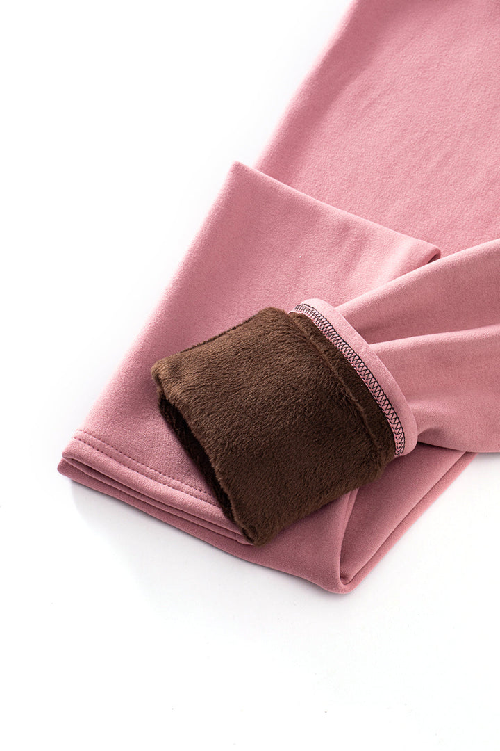 Pink - Cozy Lined Leggings
