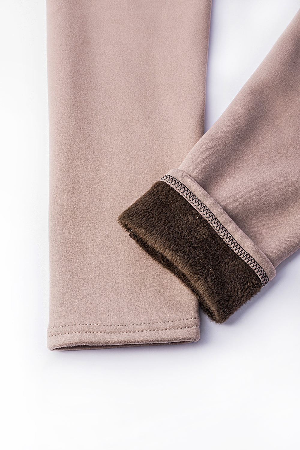 Latte - Cozy Lined Leggings