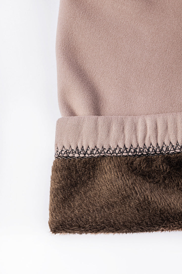 Latte - Cozy Lined Leggings
