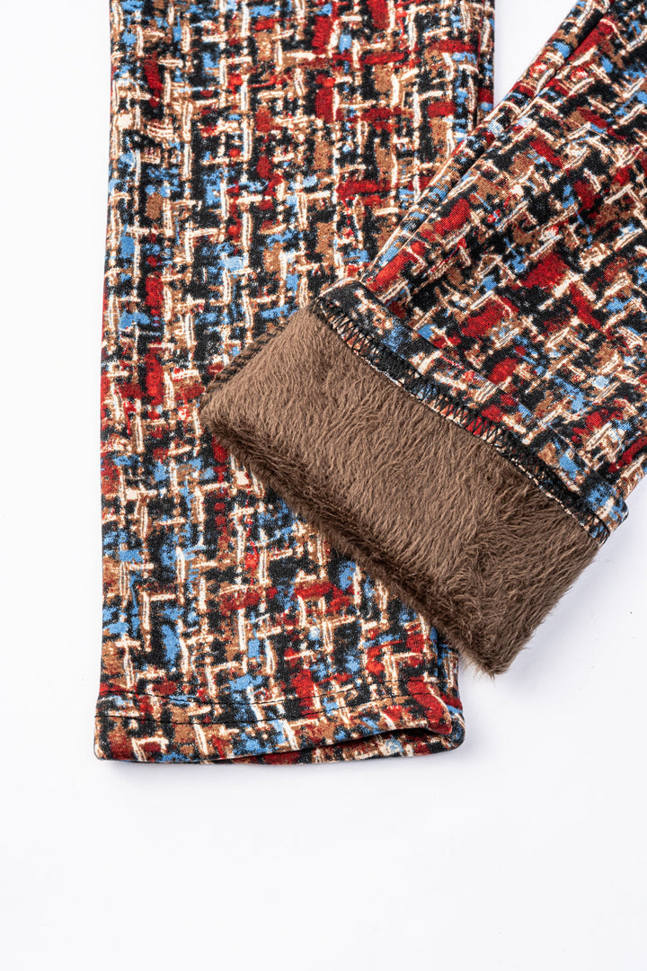 Scottish Tricolor - Cozy Lined Leggings