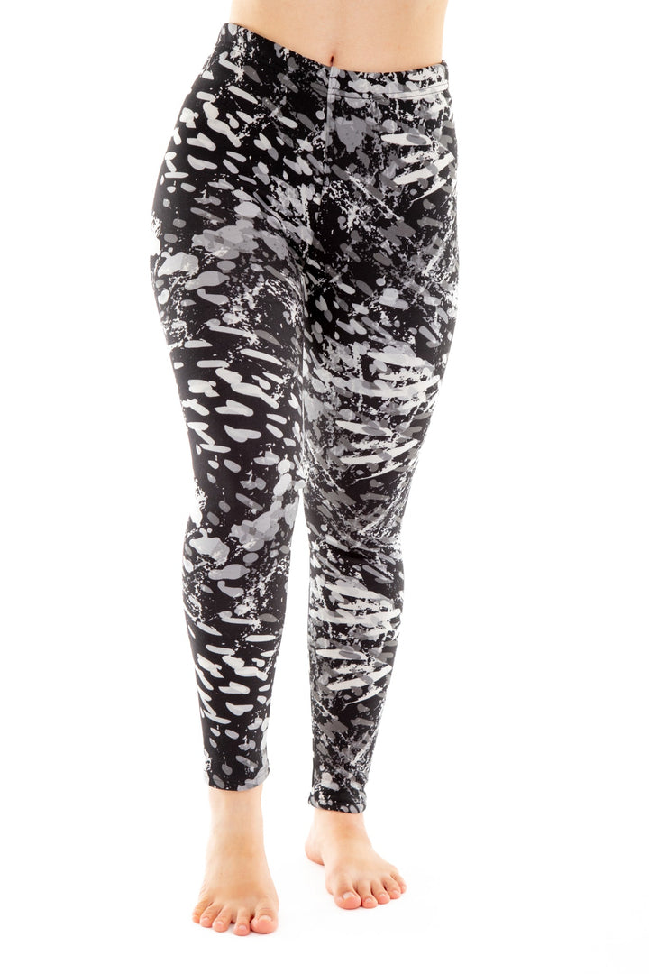B&W Art - Cozy Lined Leggings
