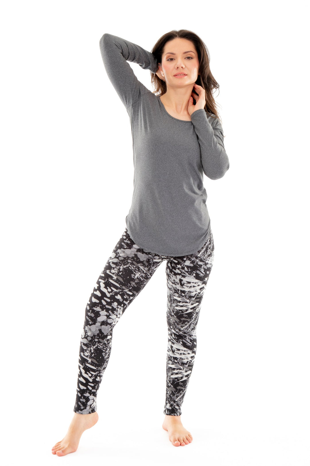 B&W Art - Cozy Lined Leggings