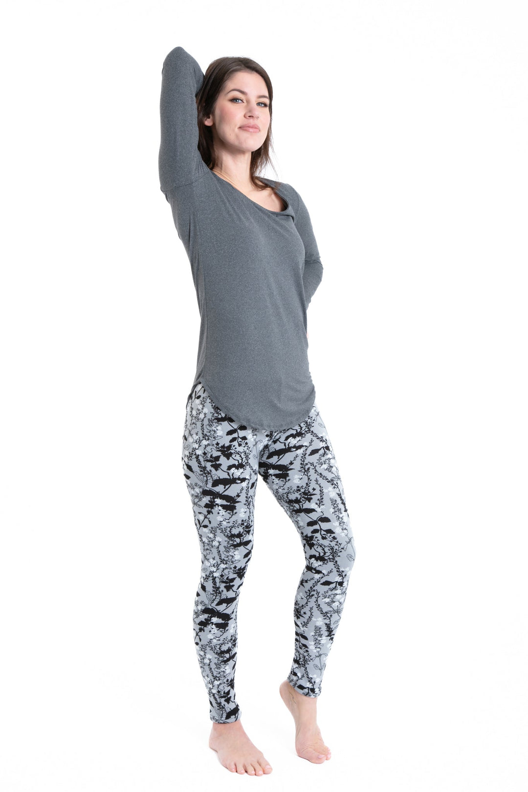 Black Jasmine - Cozy Lined Leggings