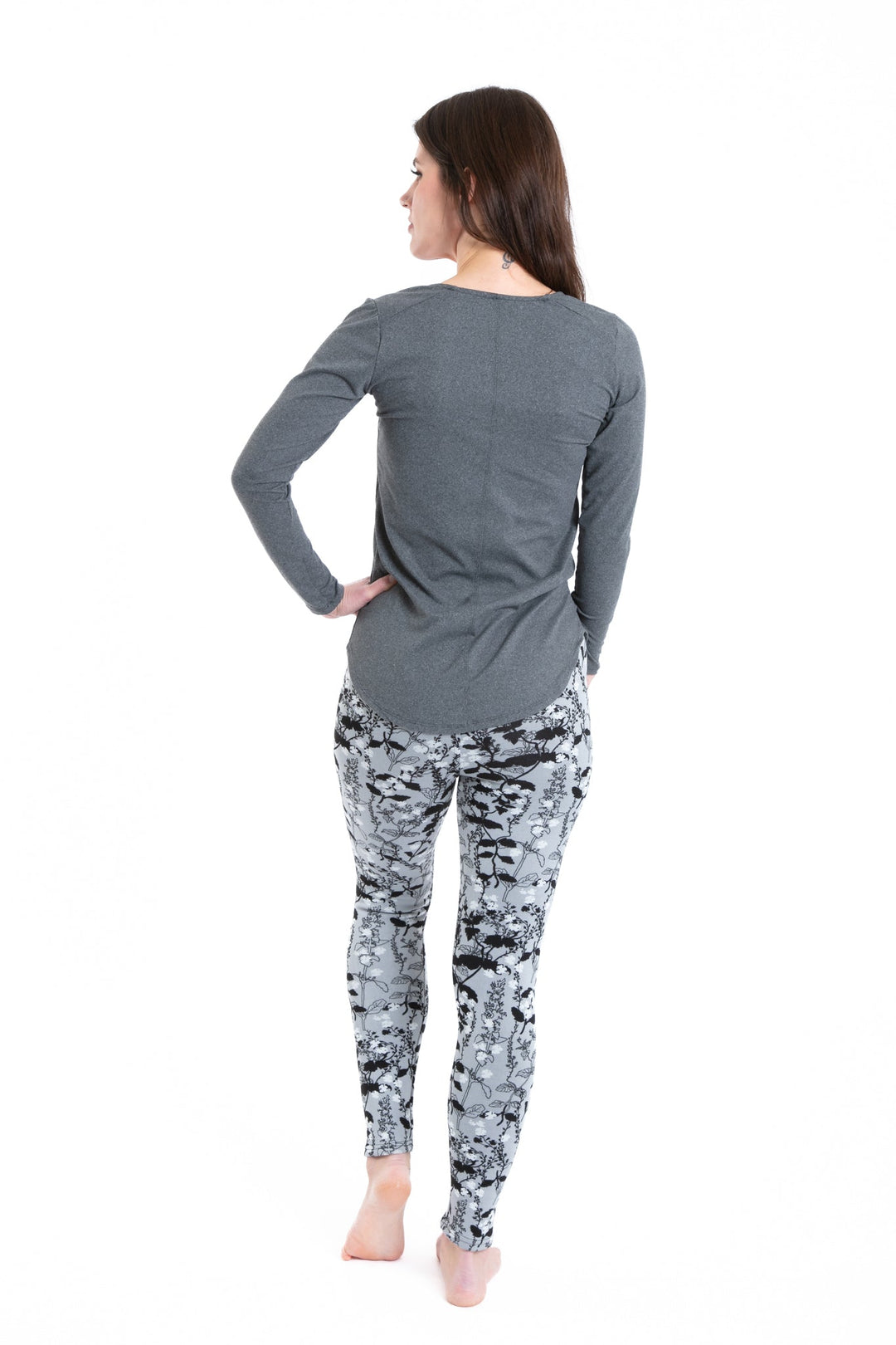 Black Jasmine - Cozy Lined Leggings