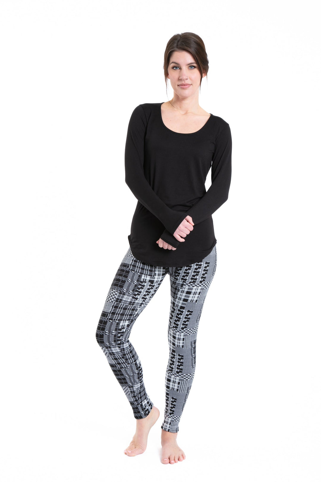 Mixed Figures - Cozy Lined Leggings