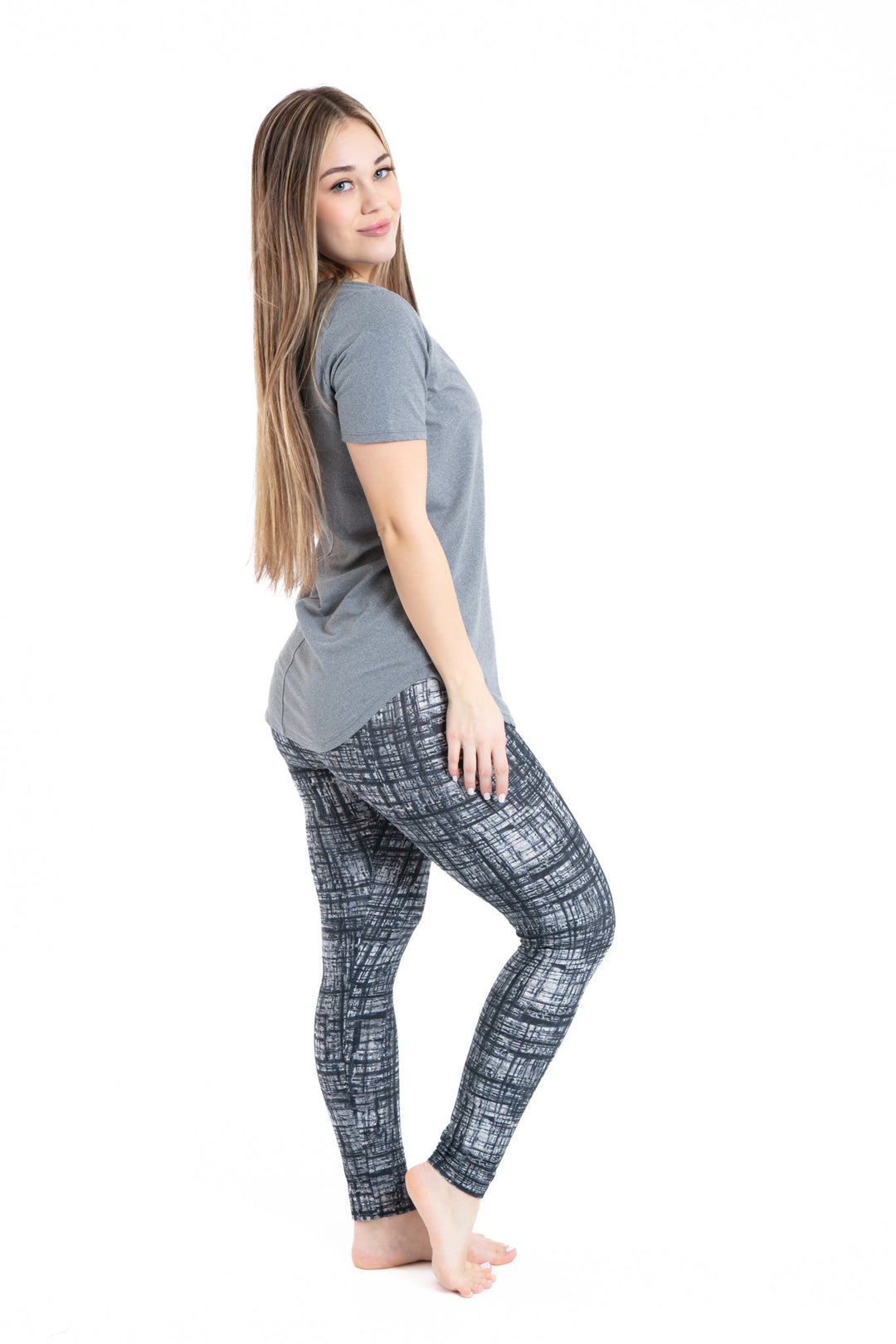 B&W Abstract - All Season Leggings