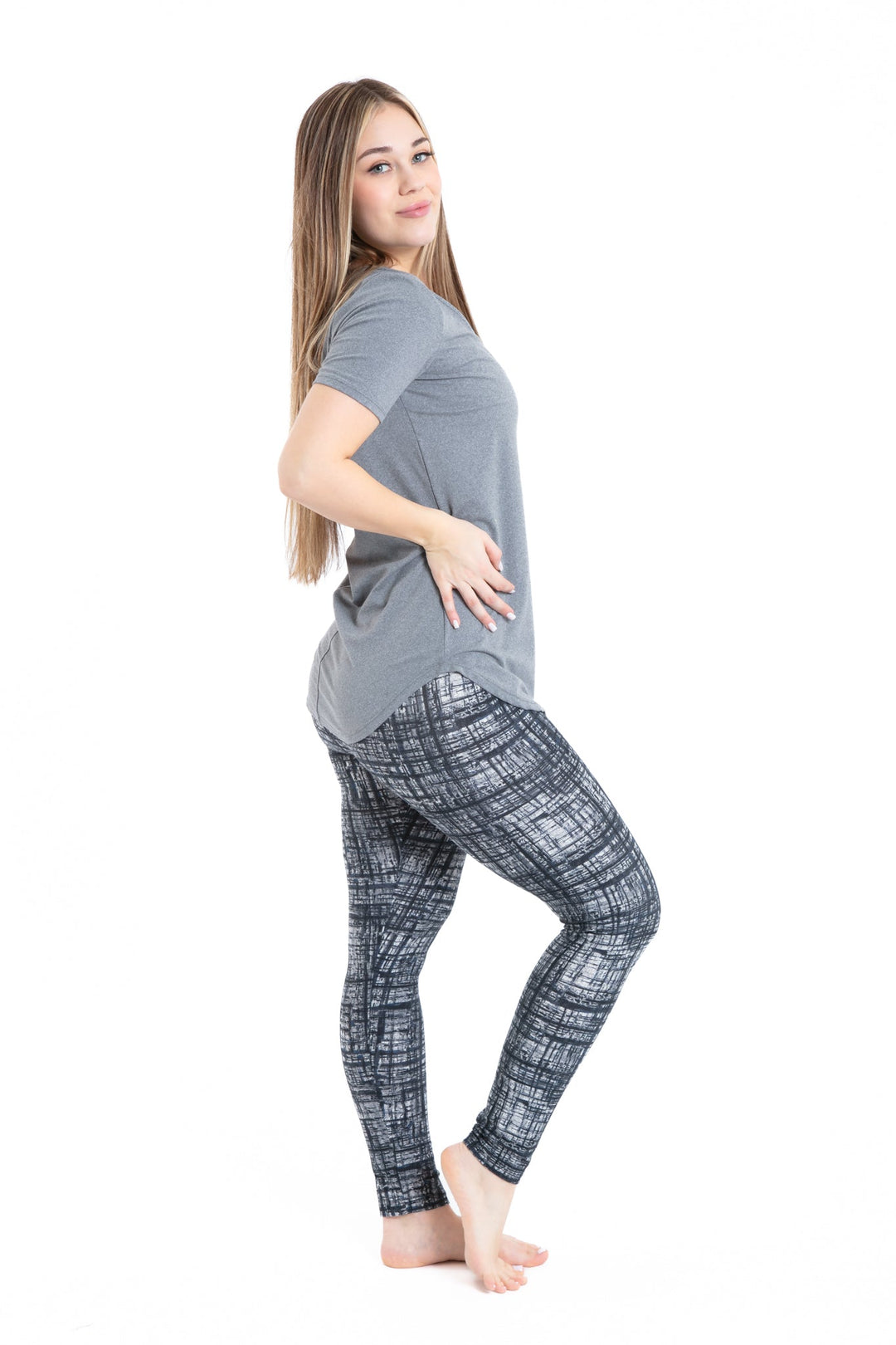 B&W Abstract - All Season Leggings