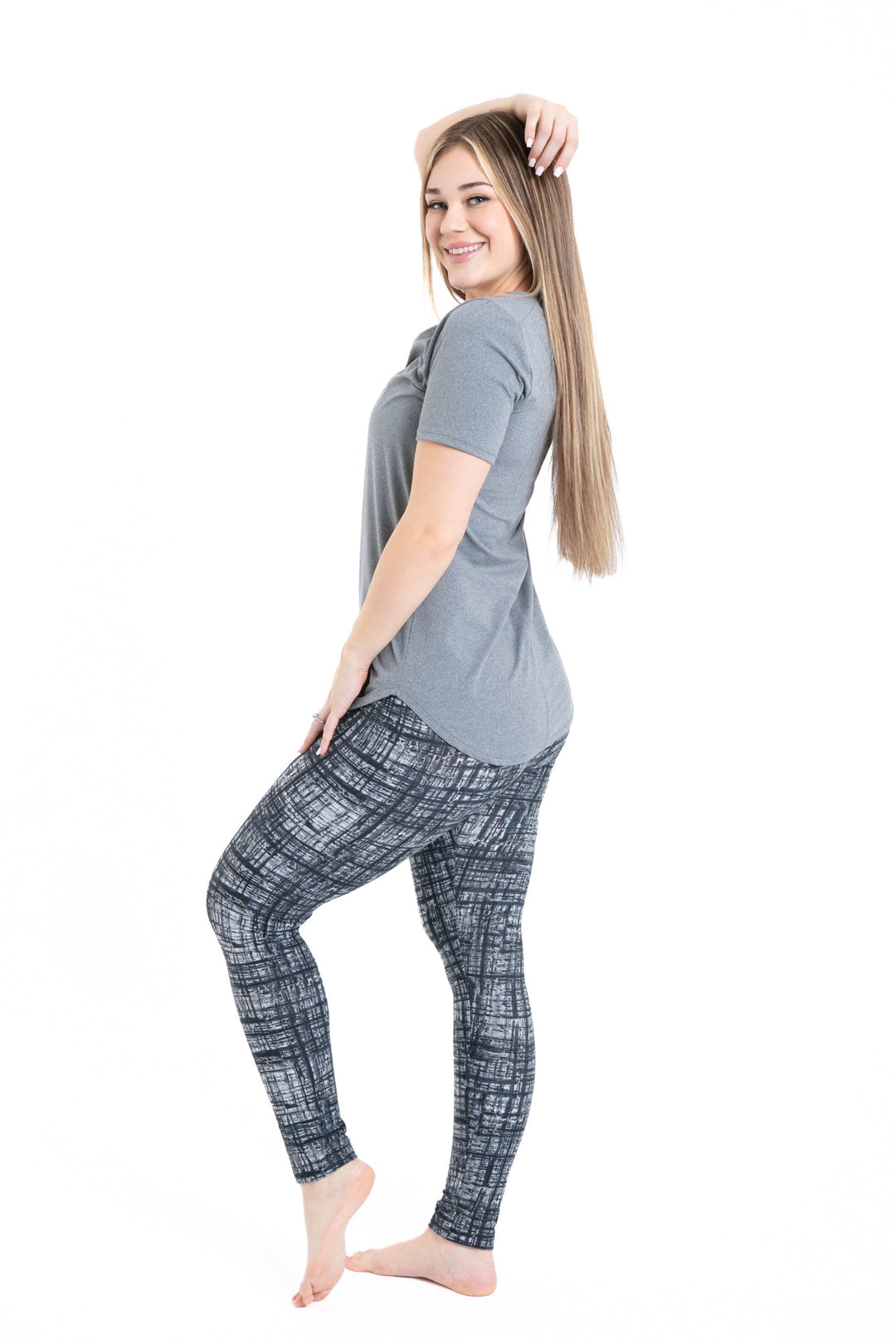 B&W Abstract - All Season Leggings