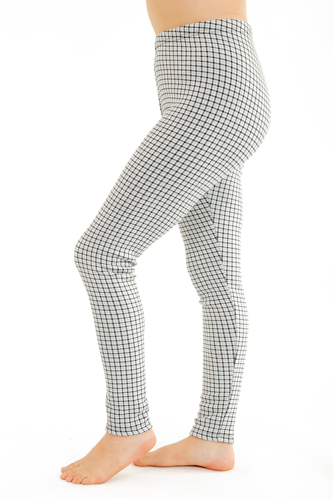 Royal Plaid - Cozy Lined Leggings