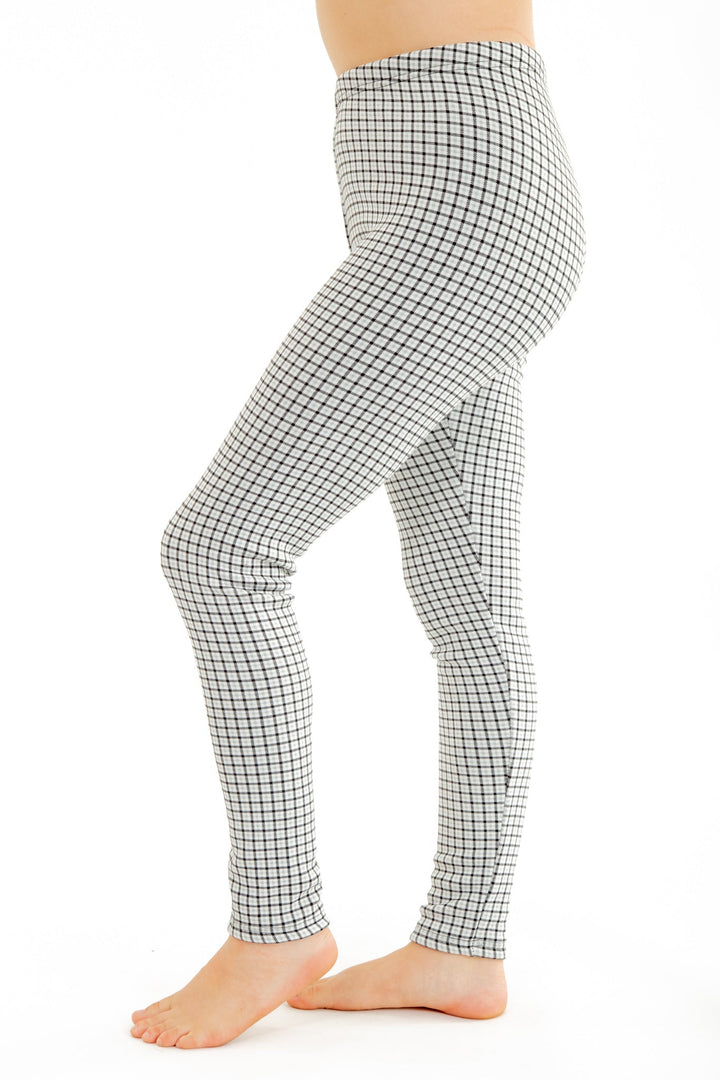 Royal Plaid - Cozy Lined Leggings