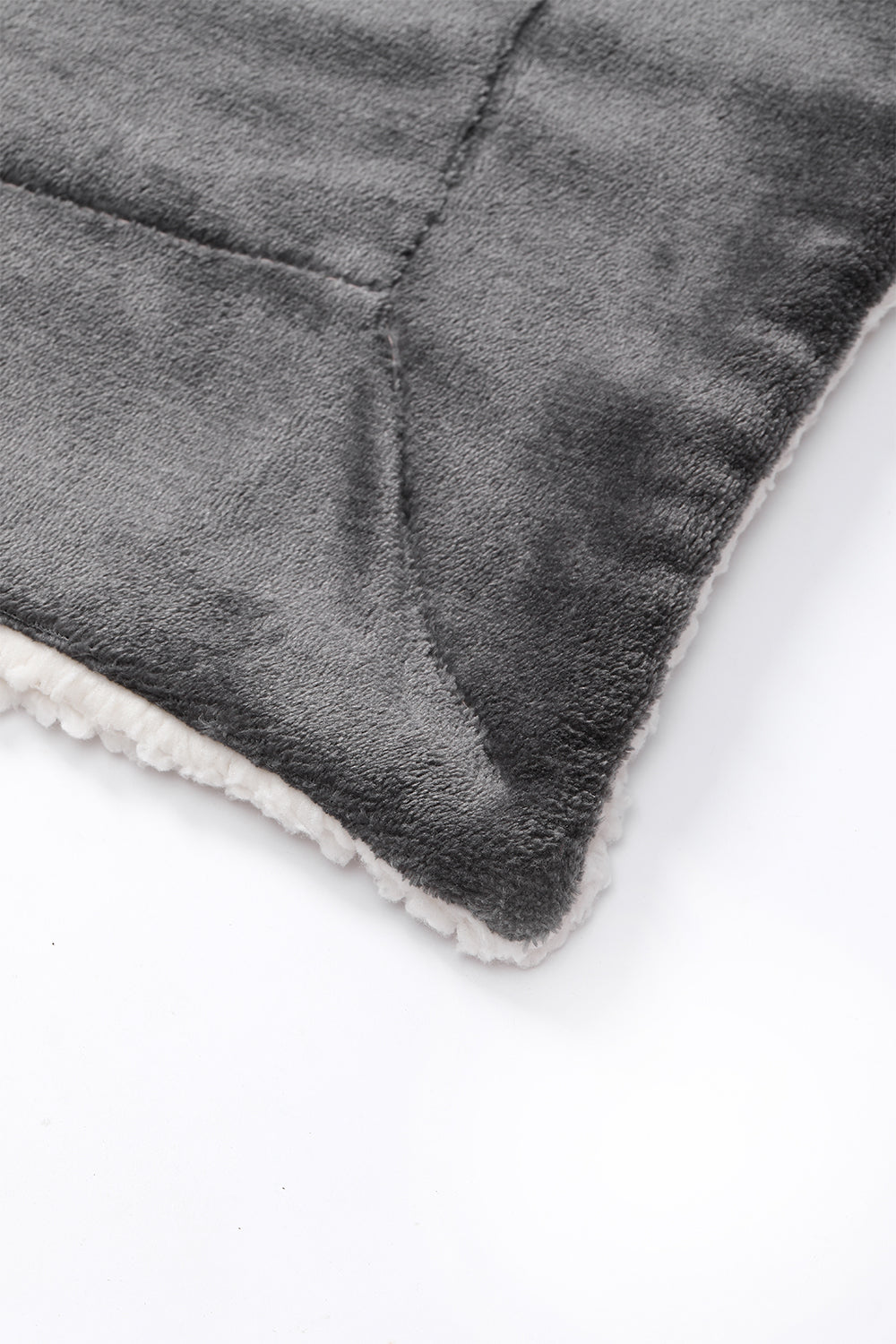 Dark Grey - Sherpa Blanket