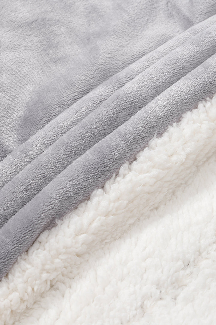 Grey - Sherpa Blanket