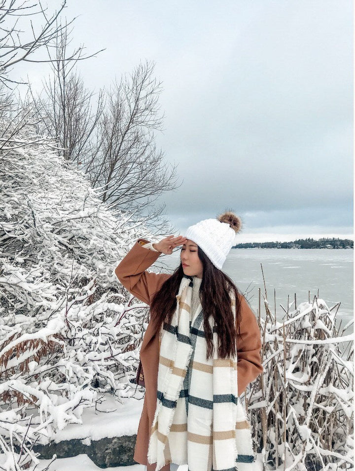 White - Cozy Lined Hat