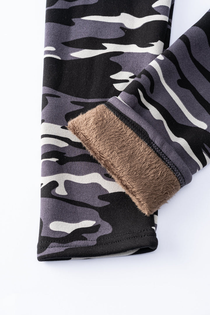 Camo - Cozy Lined Leggings