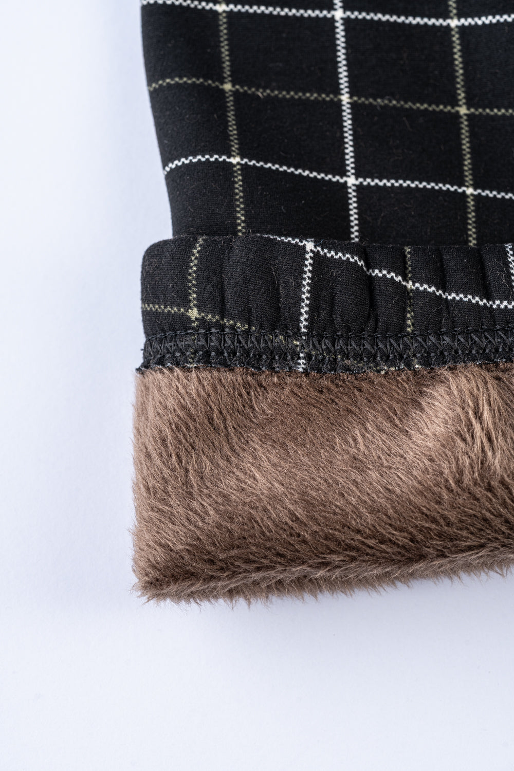 Checkered - Cozy Lined Leggings