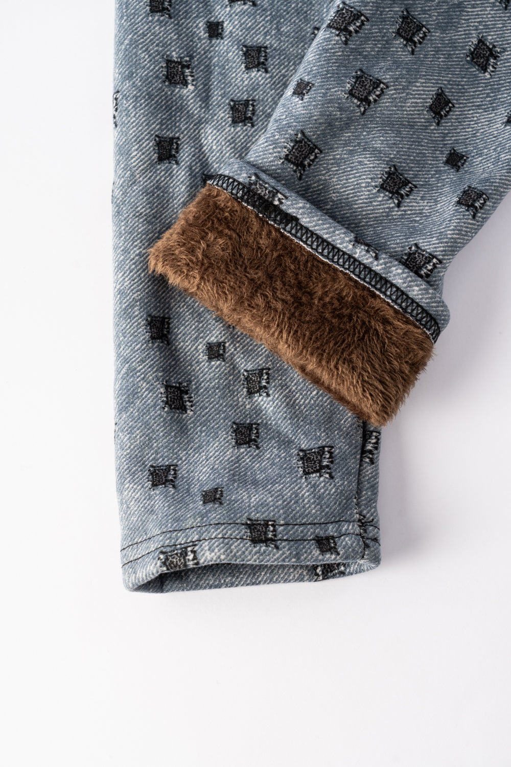 Patchwork - Cozy Lined Leggings
