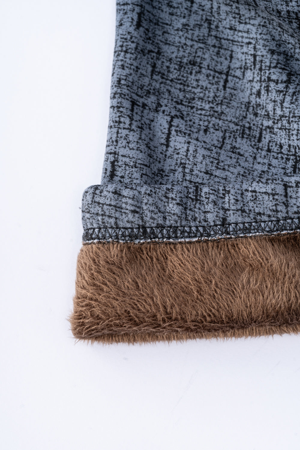 Marbled Gray - Cozy Lined Leggings