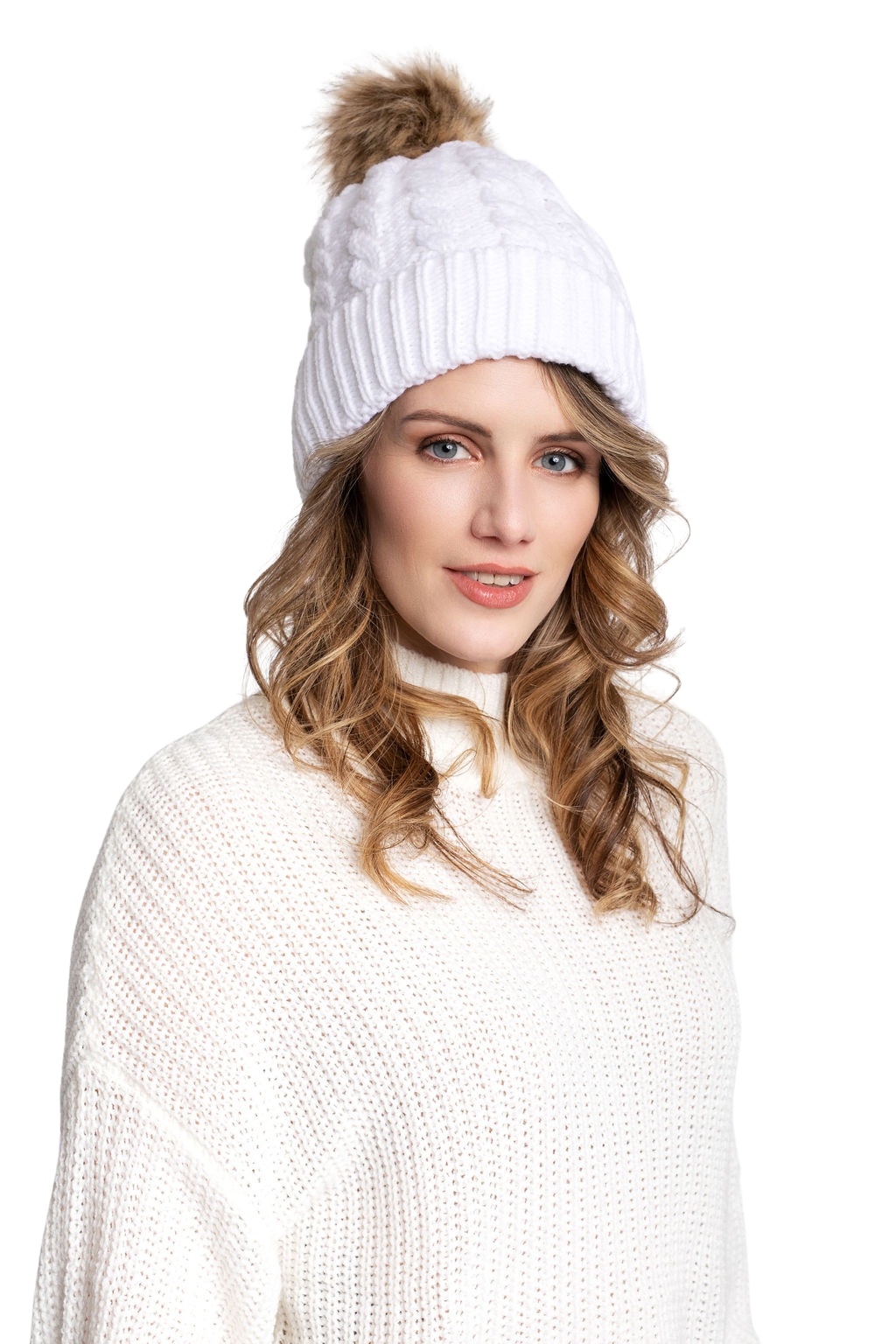 White - Cozy Lined Hat