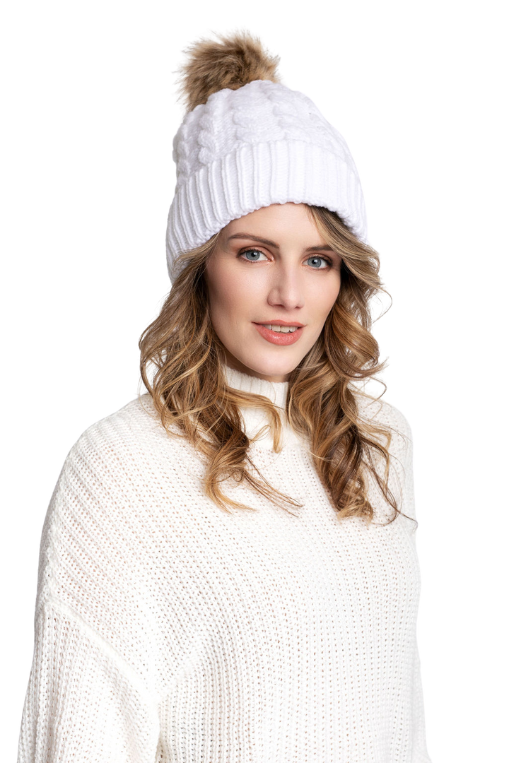 White - Cozy Lined Hat