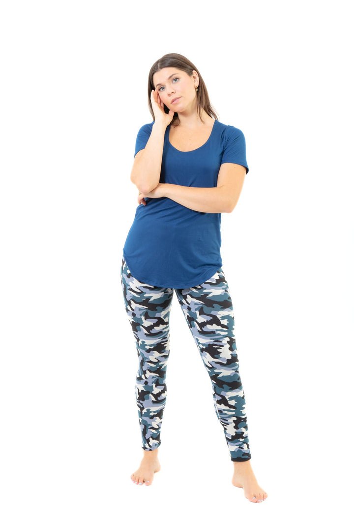 Bluish Camo - Cozy Lined