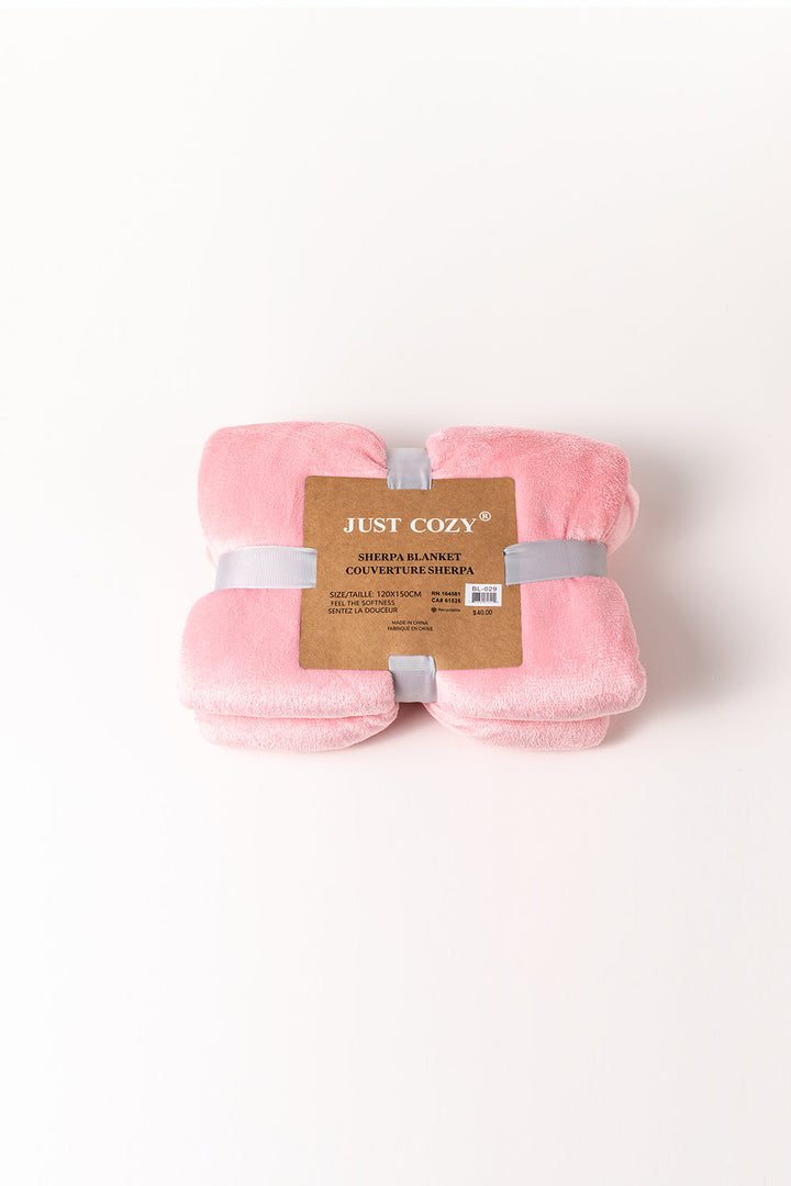 Pink - Sherpa Blanket