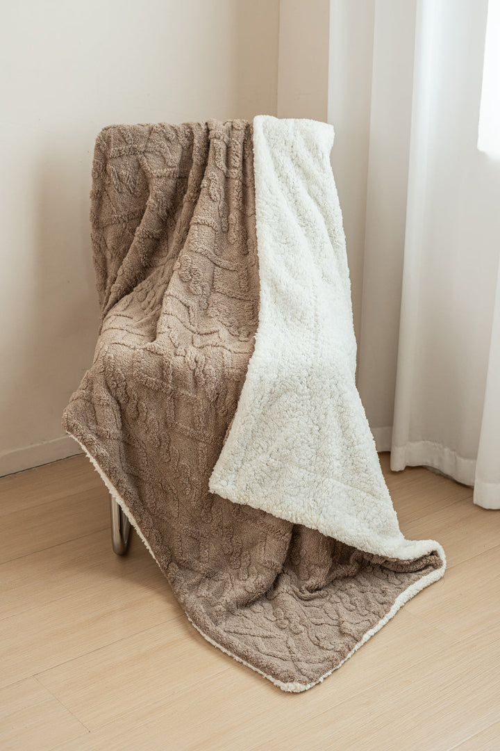 Walnut - Sherpa Blanket