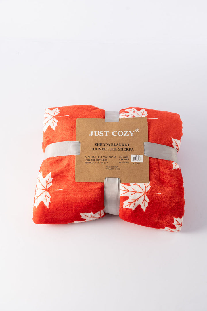 Maple Harvest - Sherpa Blanket