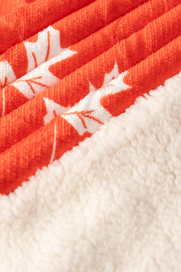 Maple Harvest - Sherpa Blanket