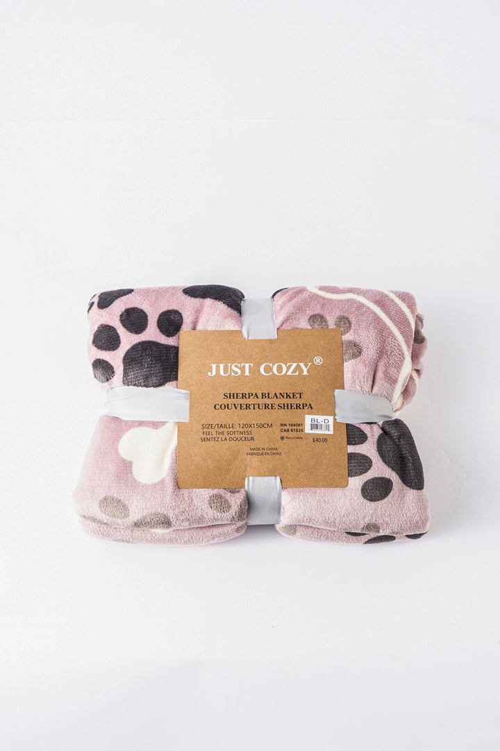 Cute Paws - Sherpa Blanket