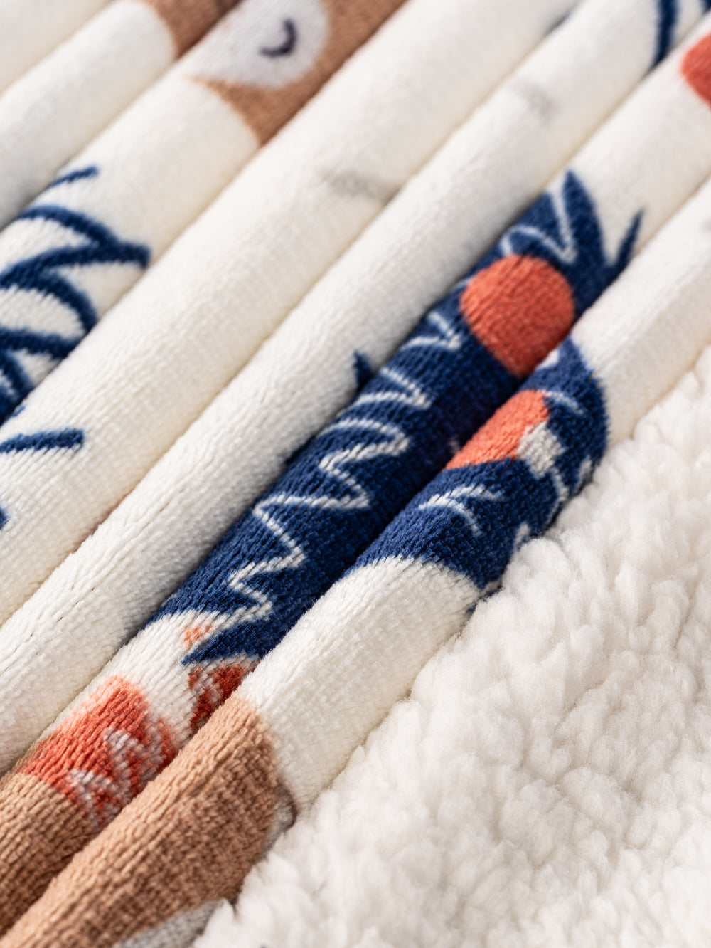 Foxy Noel - Sherpa Blanket