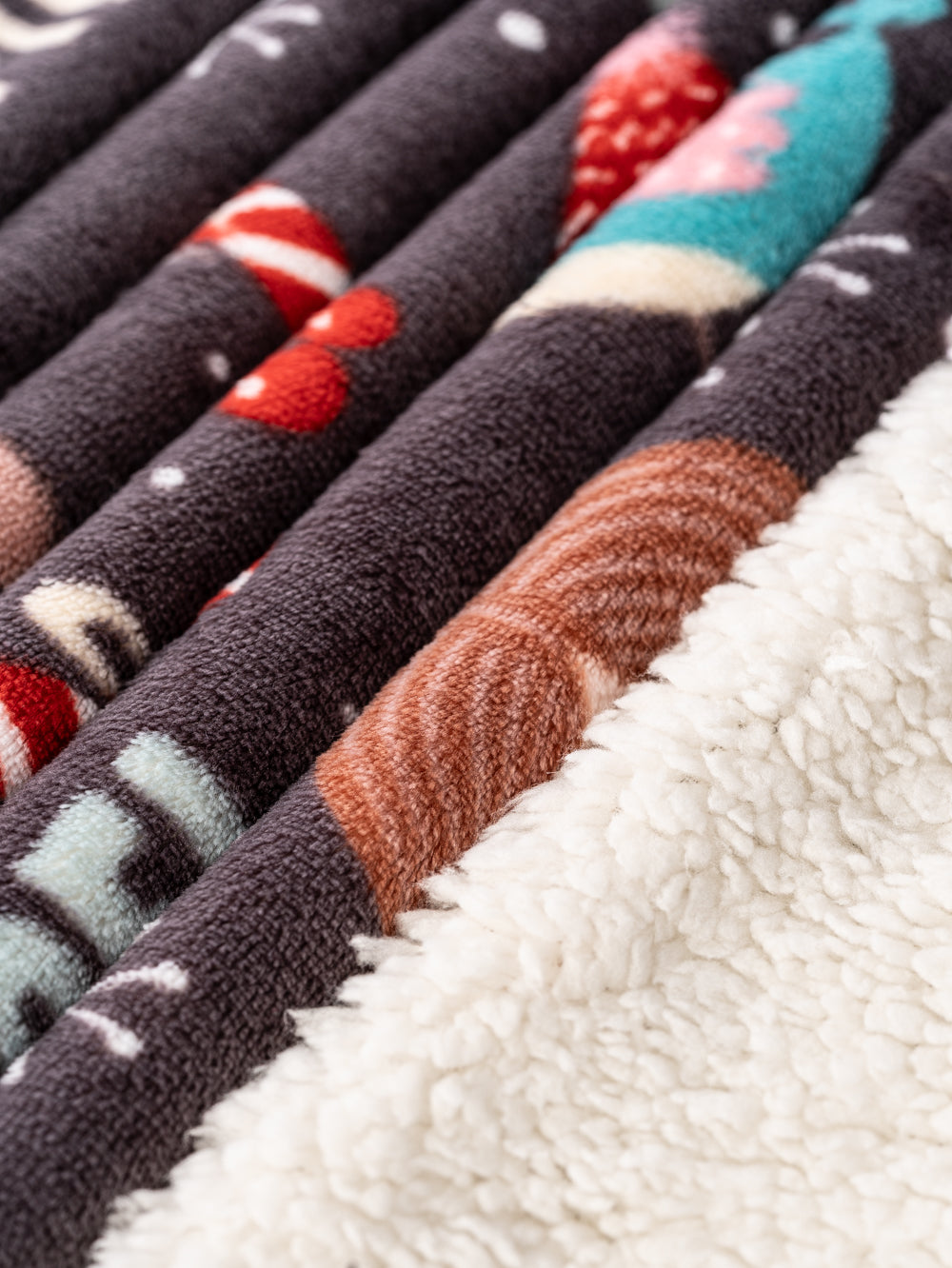 Holly Jolly Xmas - Sherpa Blanket