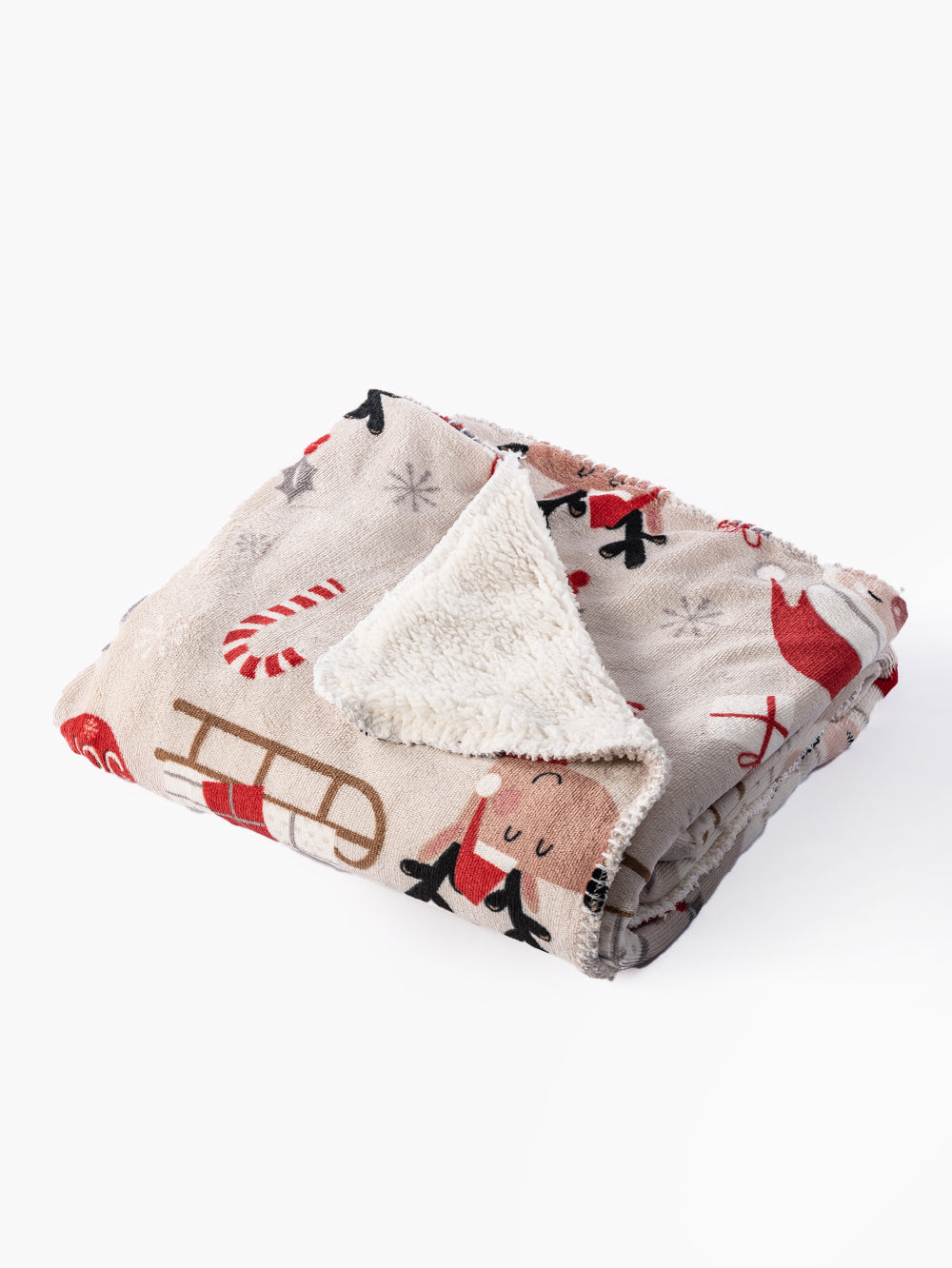 Cozy Claus - Sherpa Blanket