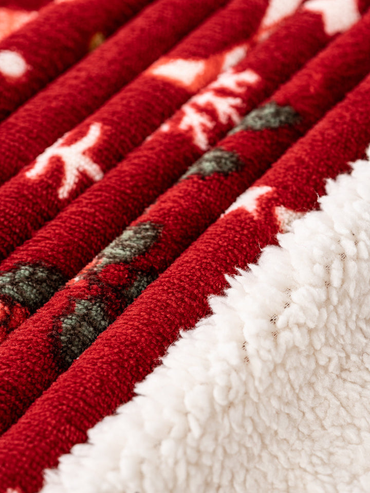 Merry Xmas - Sherpa Blanket