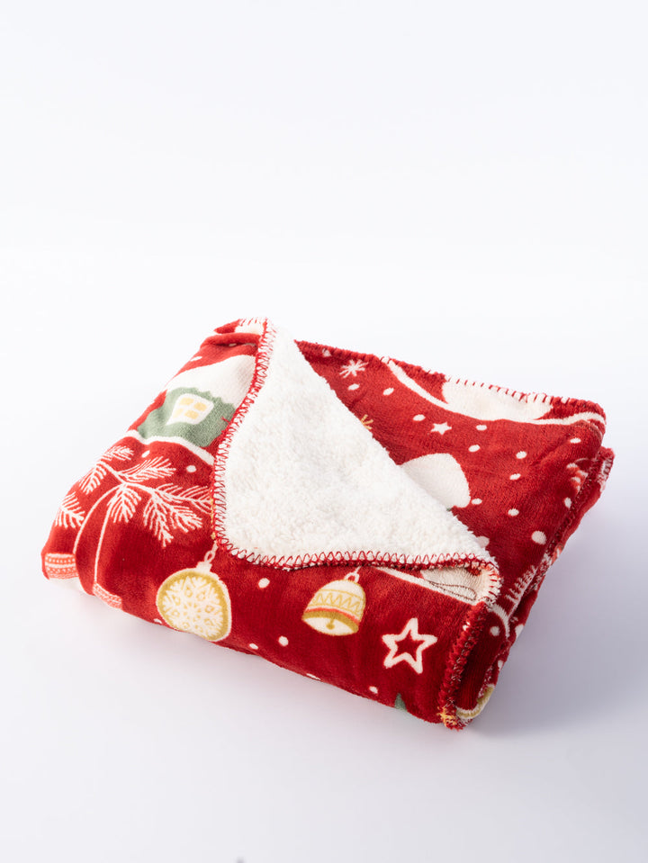 Merry Xmas - Sherpa Blanket