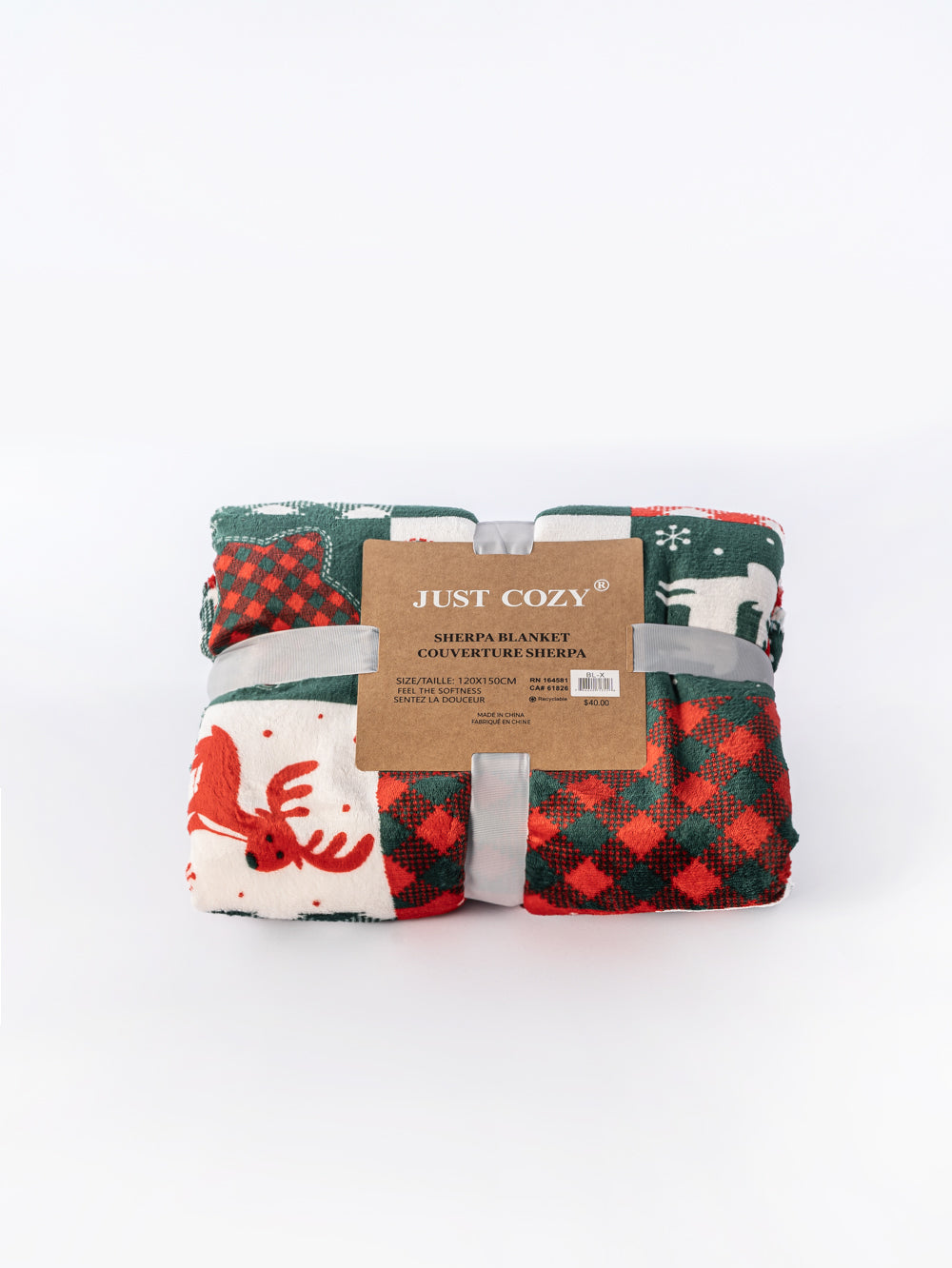 Wonderland Xmas - Sherpa Blanket