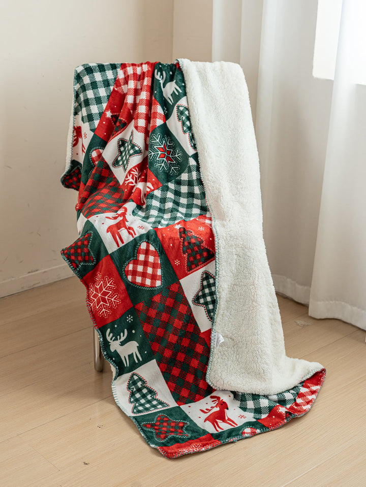 Wonderland Xmas - Sherpa Blanket