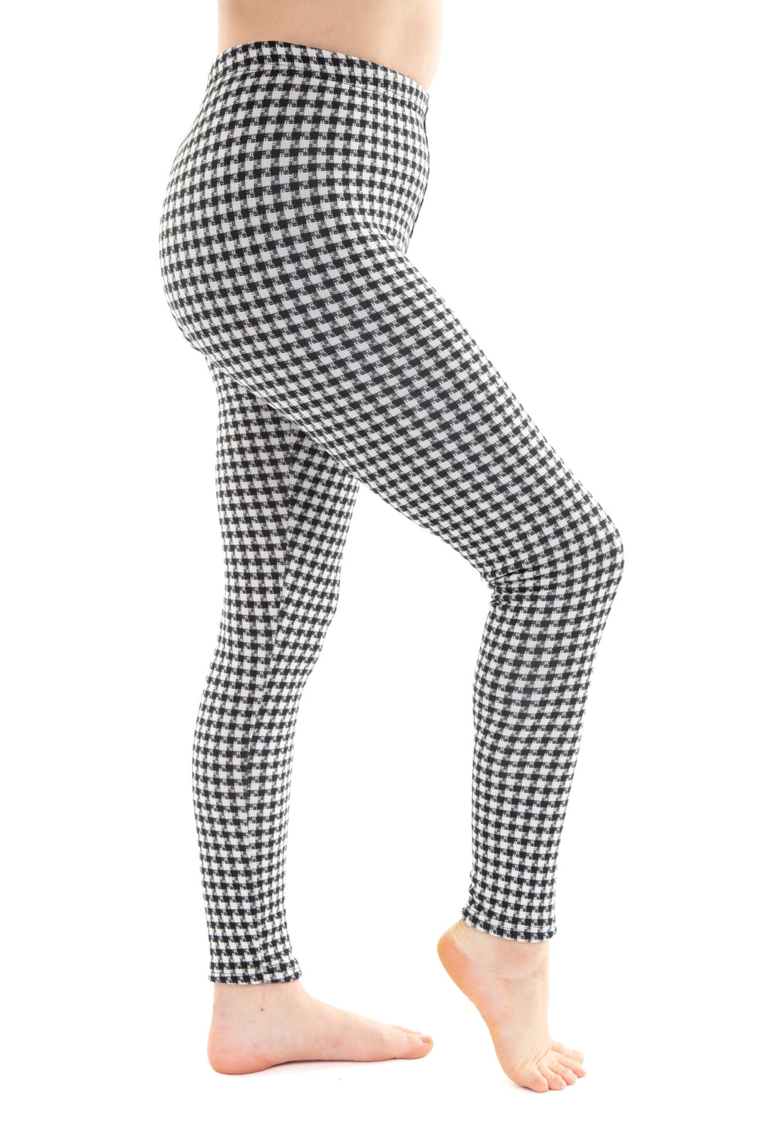 B&W Houndstooth - Cozy Lined