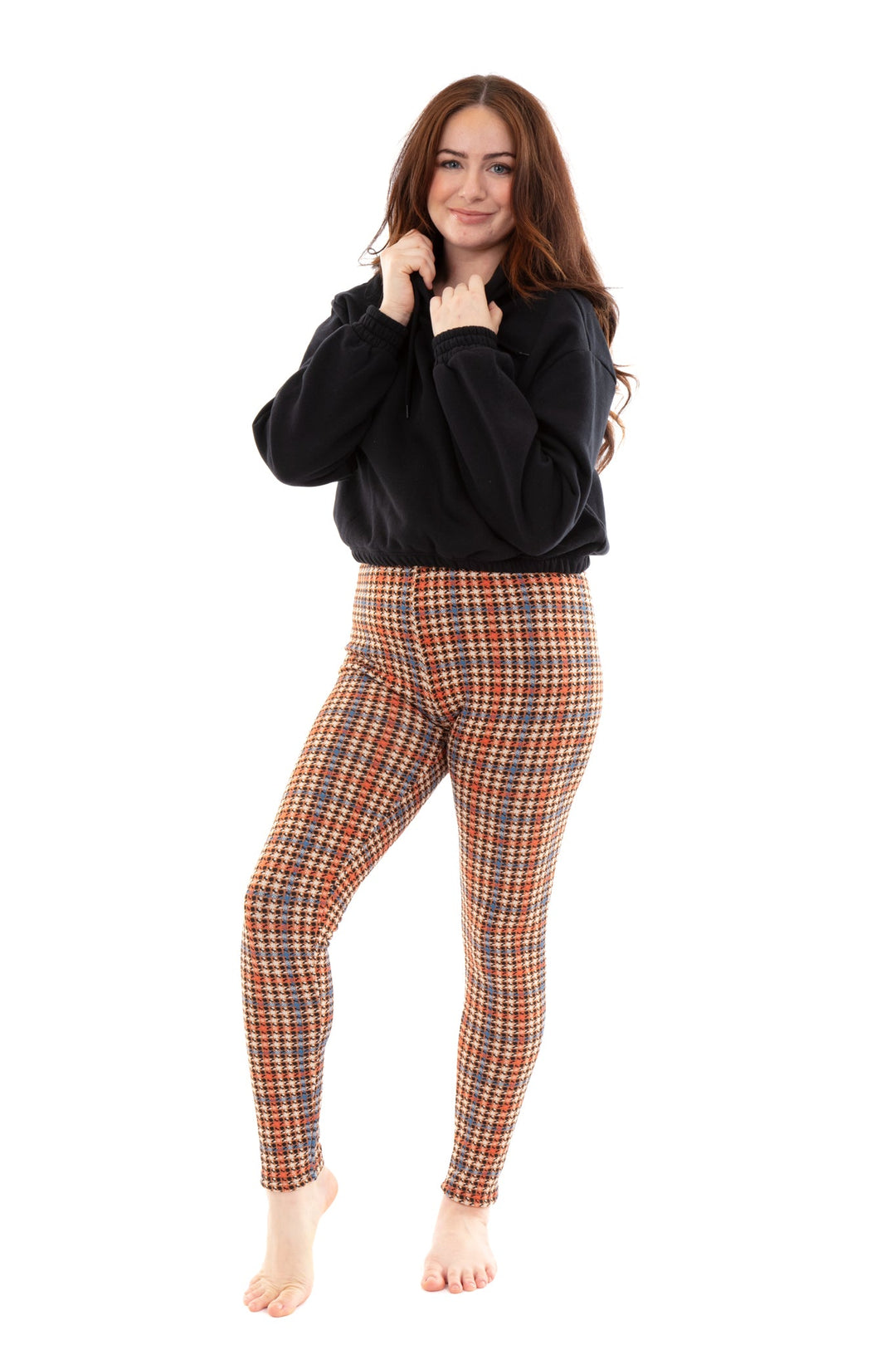 Orange Tartan - Cozy Lined