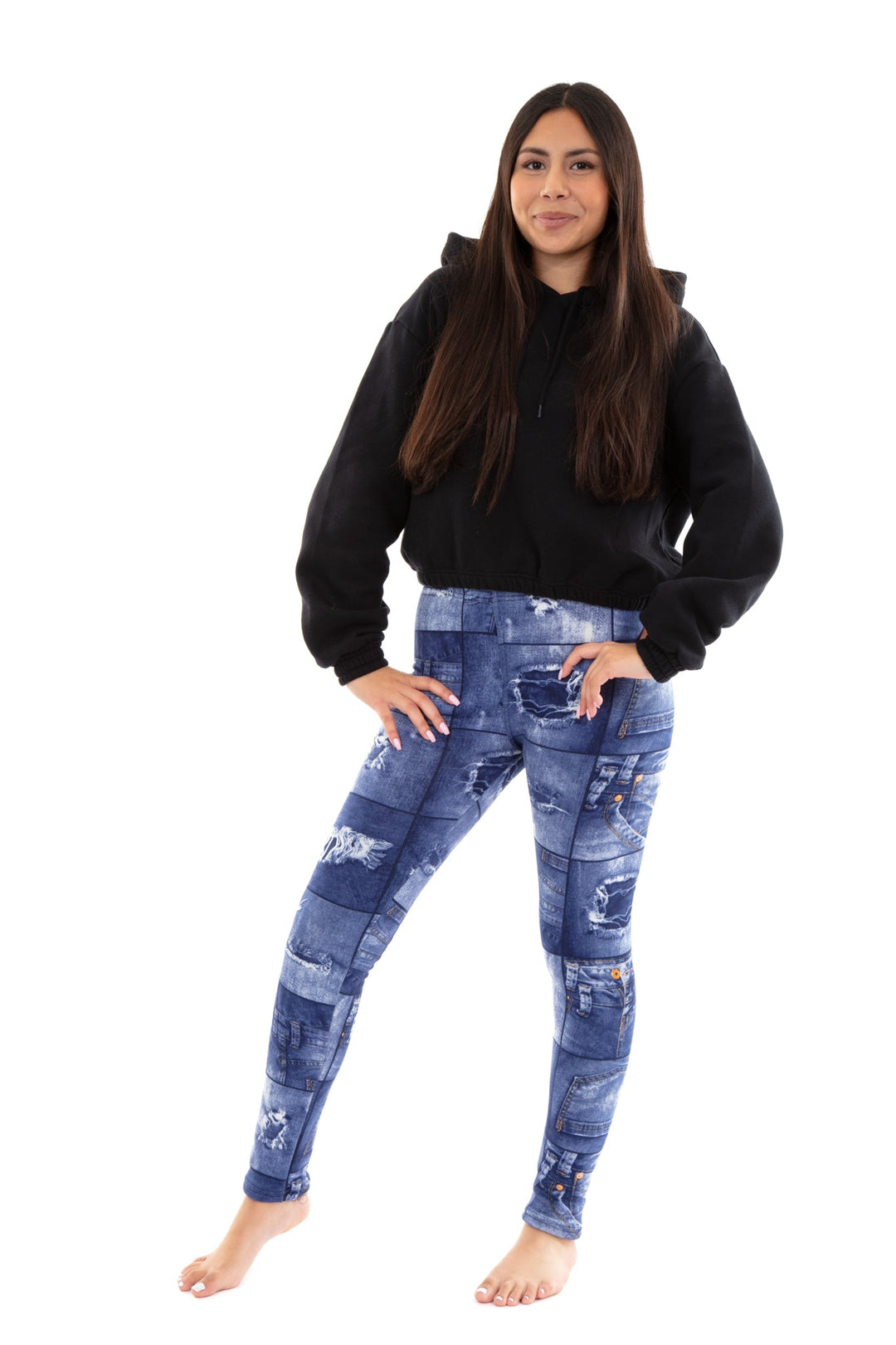 Trendy Denim - Cozy Lined Leggings