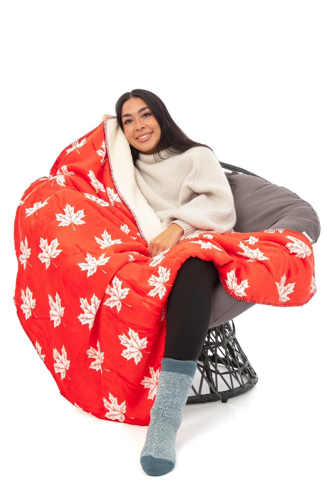 Maple Harvest - Sherpa Blanket