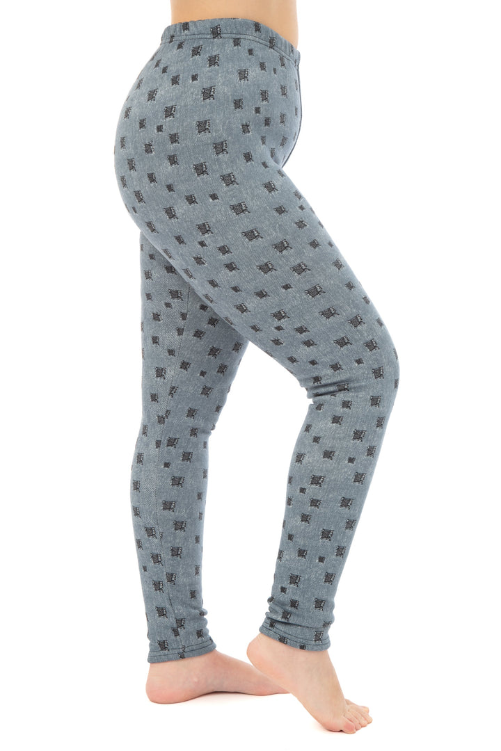Patchwork - Cozy Lined Leggings