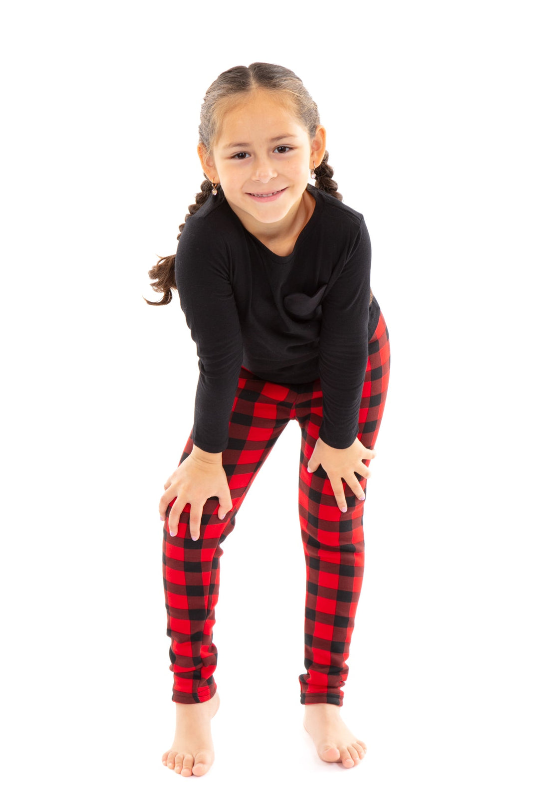 Red Plaid Kid's - Cozy Lined