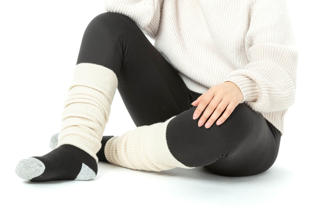 Beige - Leg Warmer