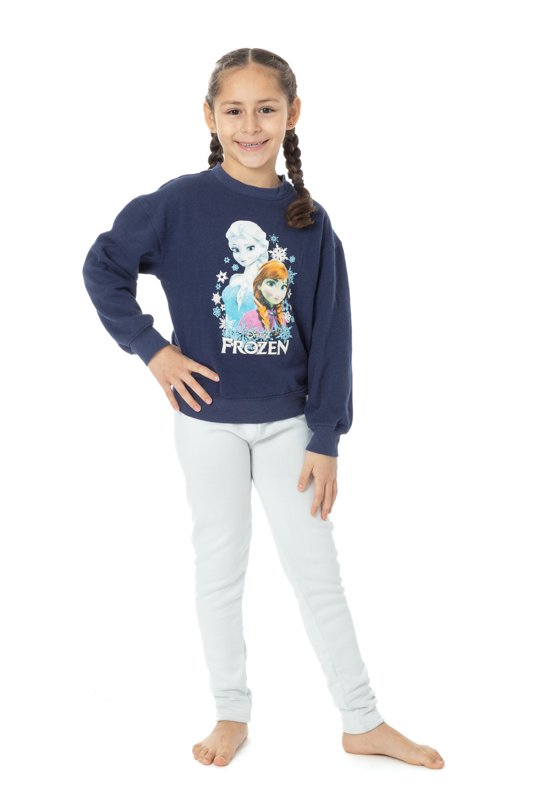 White Kid's - Cozy Lined Leggings