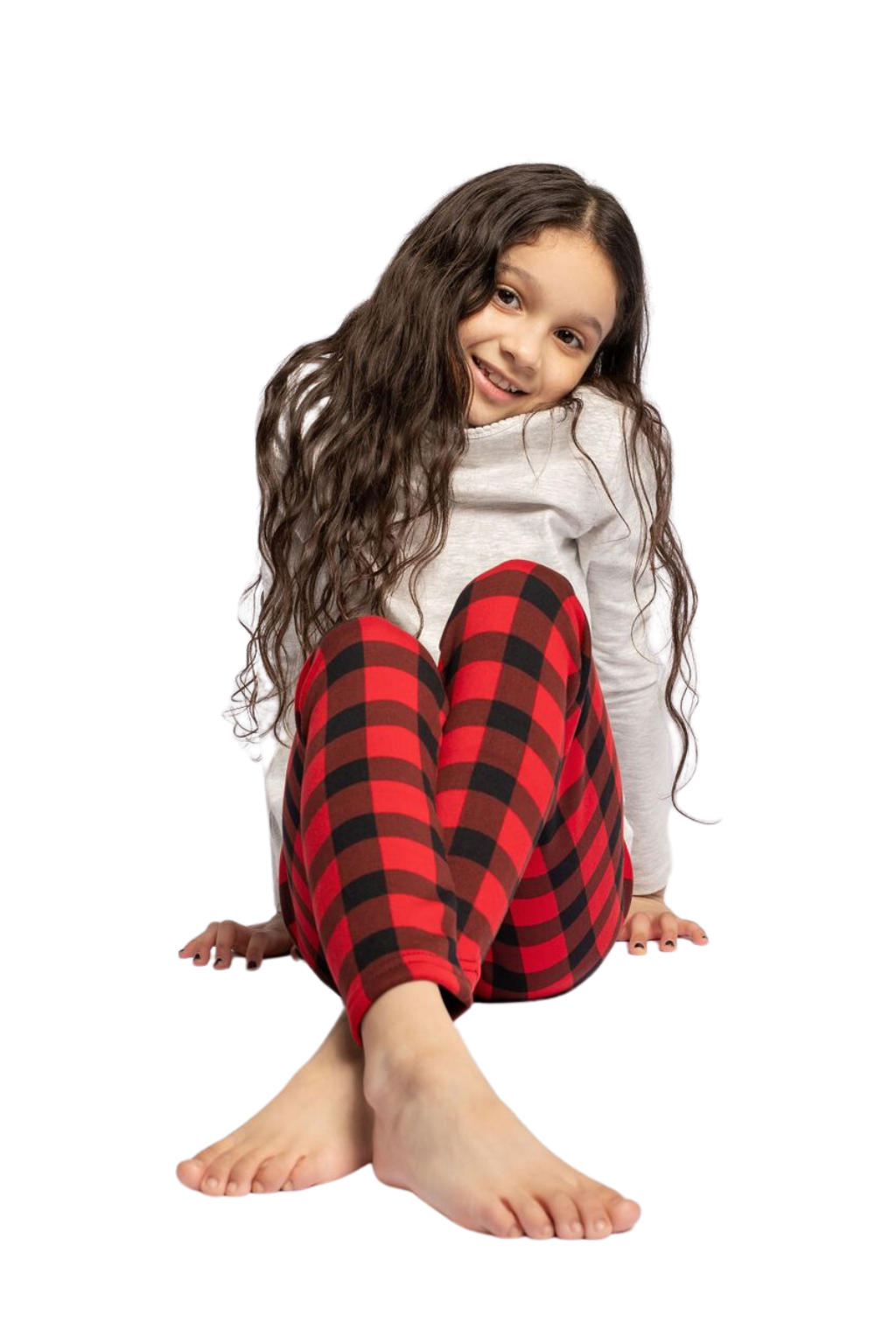 Red Plaid Kid's - Cozy Lined