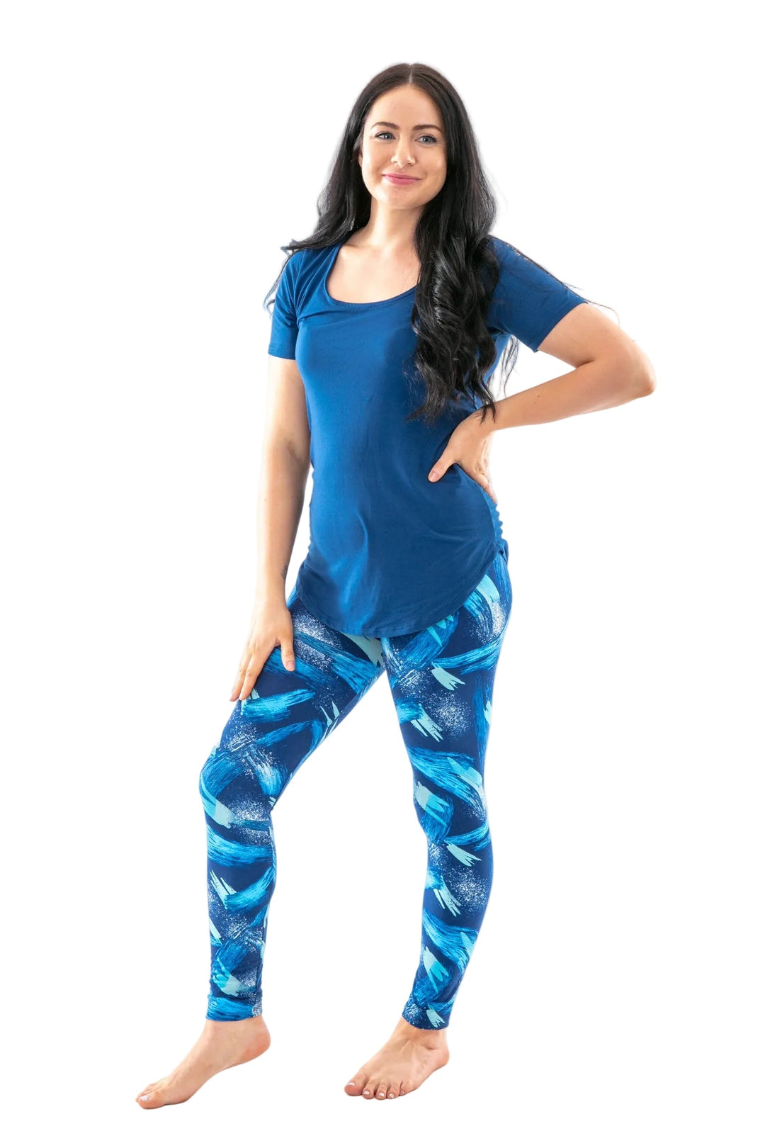 Bluish Touches - All Season Leggings