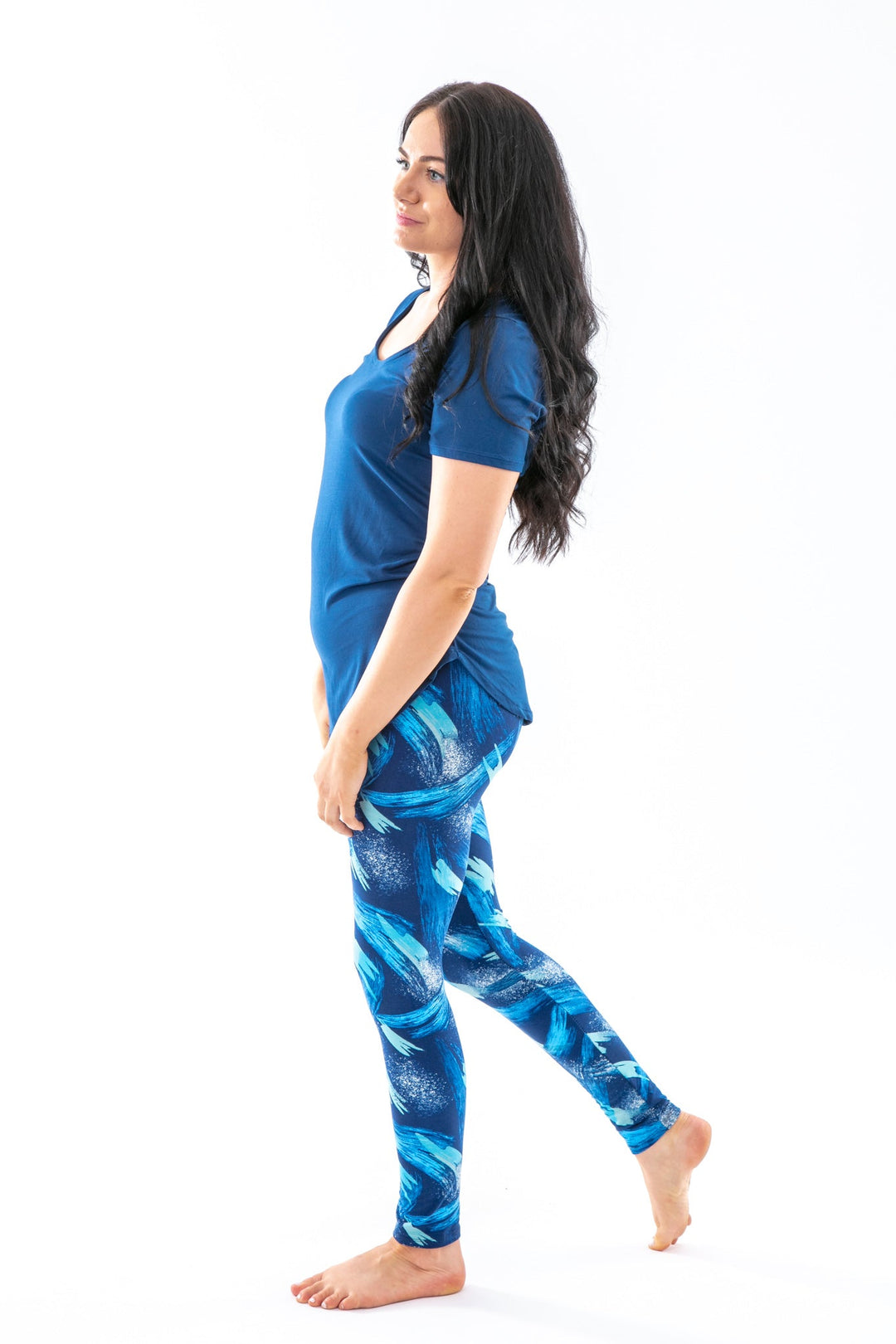 Bluish Touches - All Season Leggings