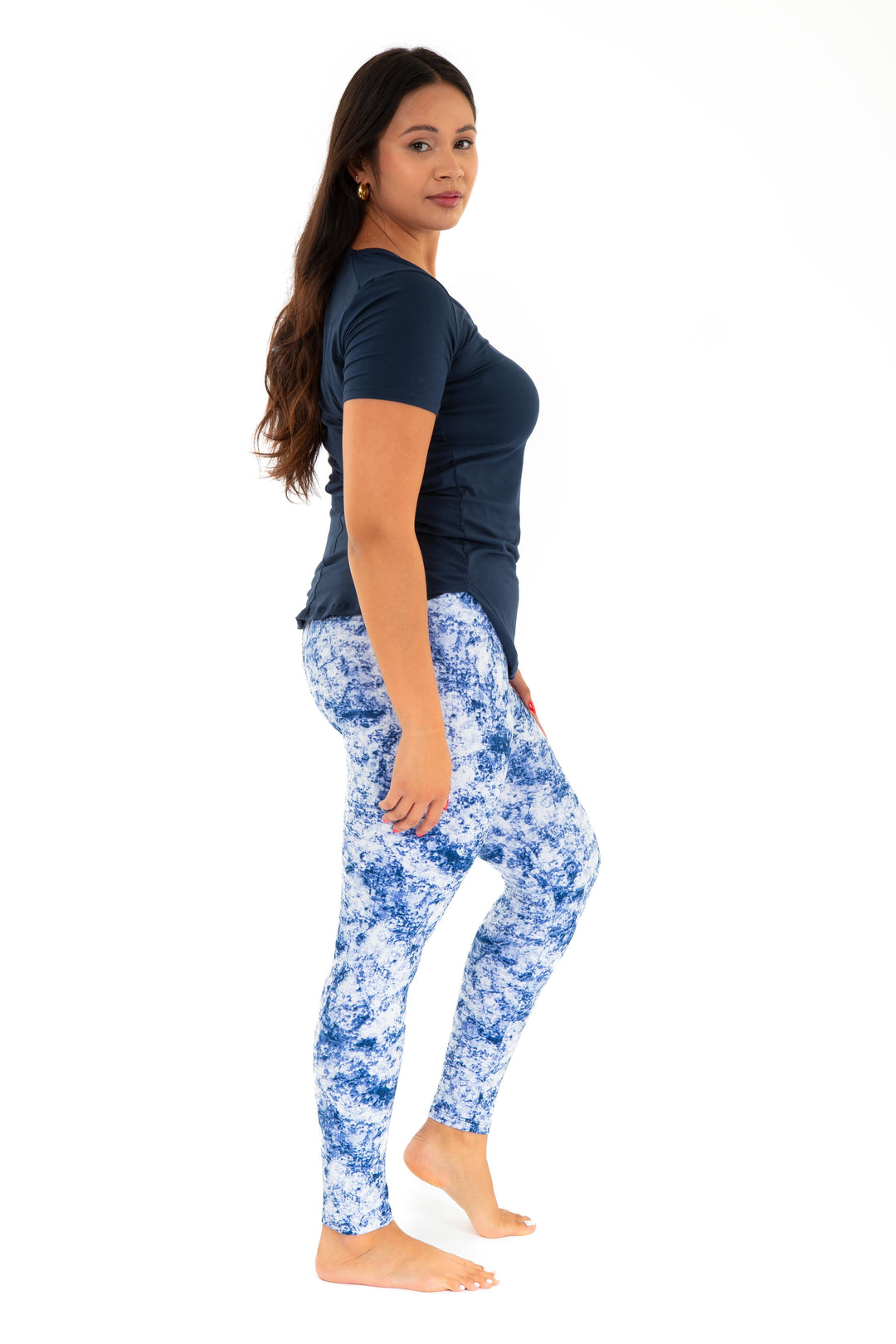 Soft Navy Dye - All Season Leggings