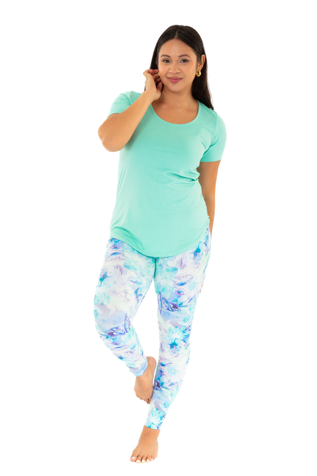 Bluish Jungle - All Season Leggings